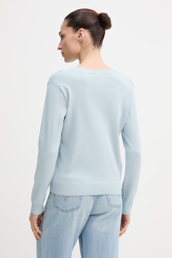 Oblečenie Bavlnený sveter United Colors of Benetton 1C19D403N modrá