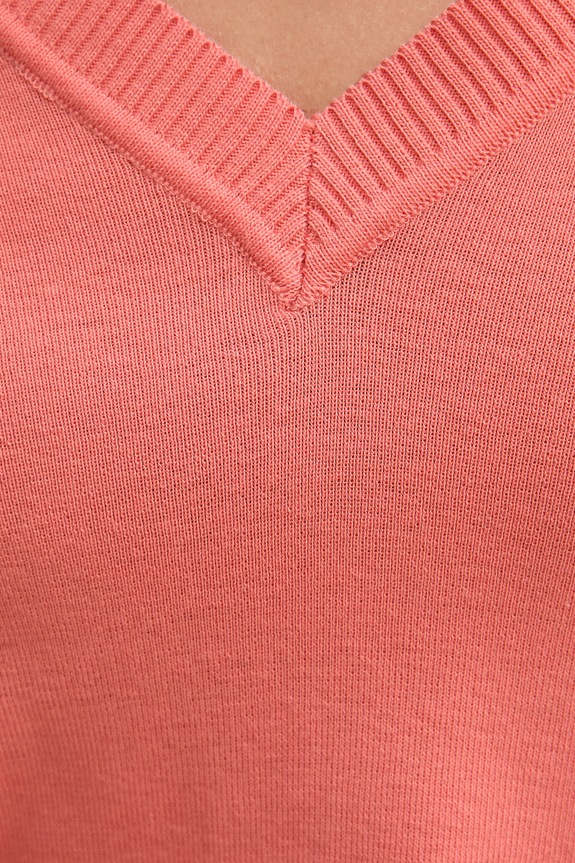 United Colors of Benetton sweter damski bawełniany 1C19D403N pomarańczowy