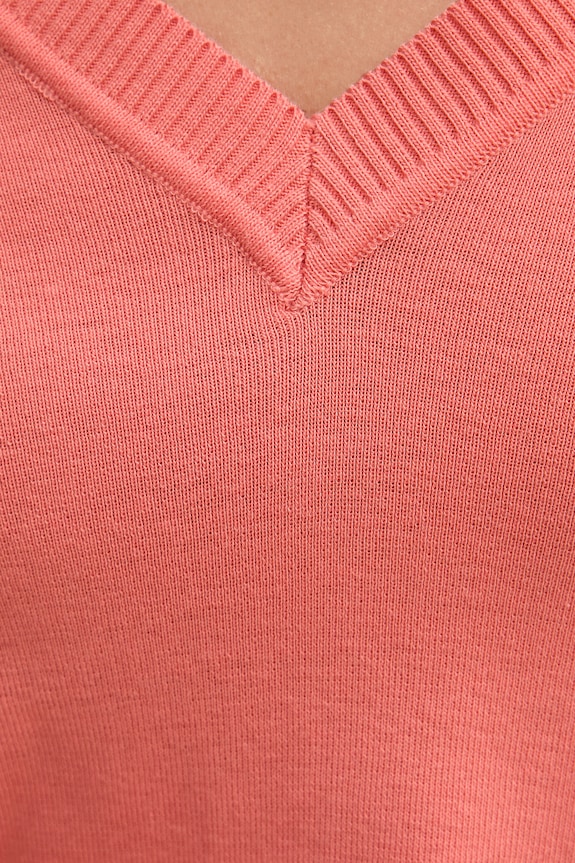 United Colors of Benetton sweter damski bawełniany 1C19D403N pomarańczowy