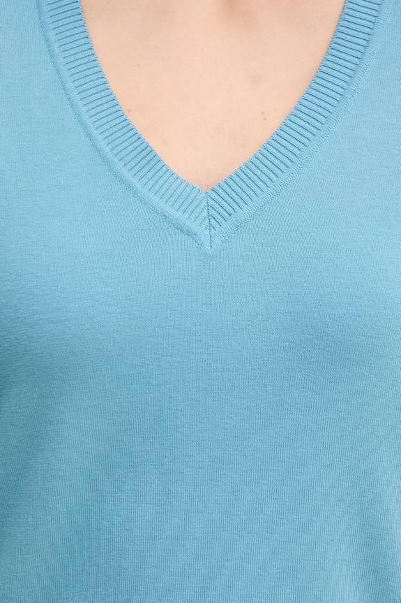 Bavlnený sveter United Colors of Benetton 1C19D403N modrá