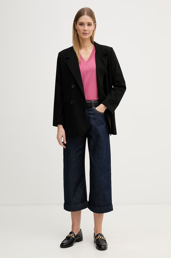 United Colors of Benetton pulover pentru femei, cu amestec de lână 1Y6SD403O roz SS26