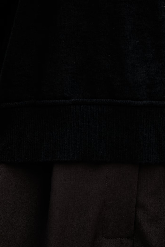 United Colors of Benetton pulover pentru femei, cu amestec de lână 1Y6SD403O negru