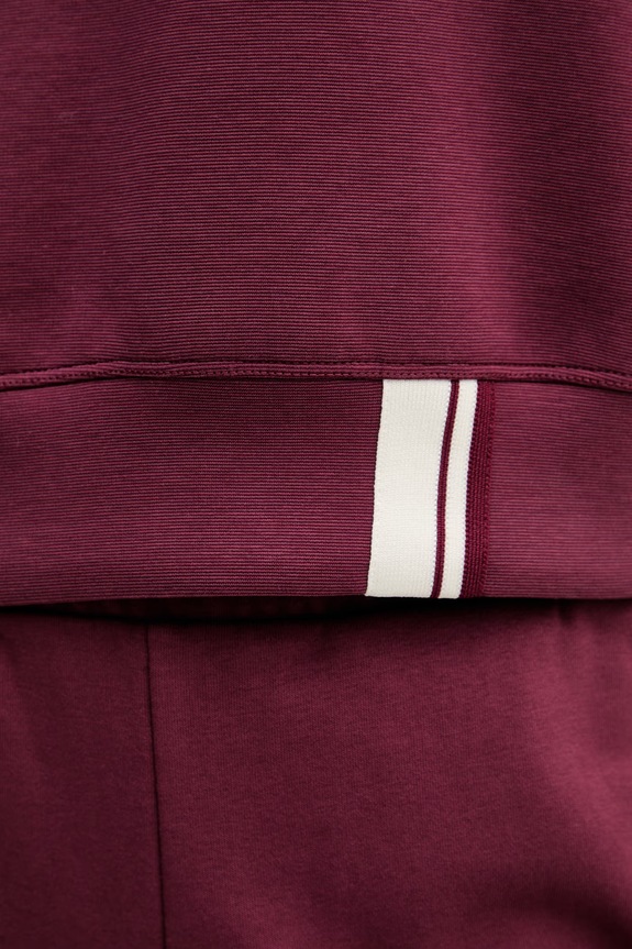United Colors of Benetton hanorac pentru femei 35B1D201G burgundia