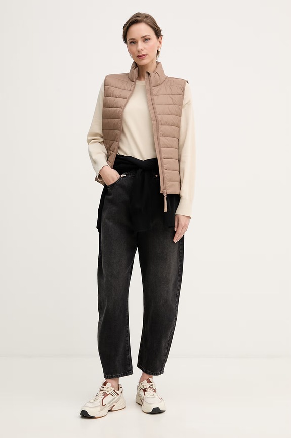 United Colors of Benetton pulover pentru femei, din bumbac 1C19D10FU bej SS26