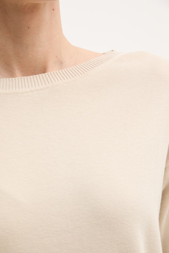 United Colors of Benetton pulover pentru femei, din bumbac 1C19D10FU bej