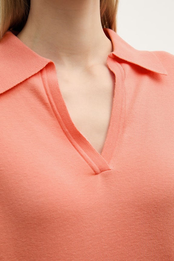 United Colors of Benetton svetr dámský bavlněný 1C19D301I oranžová