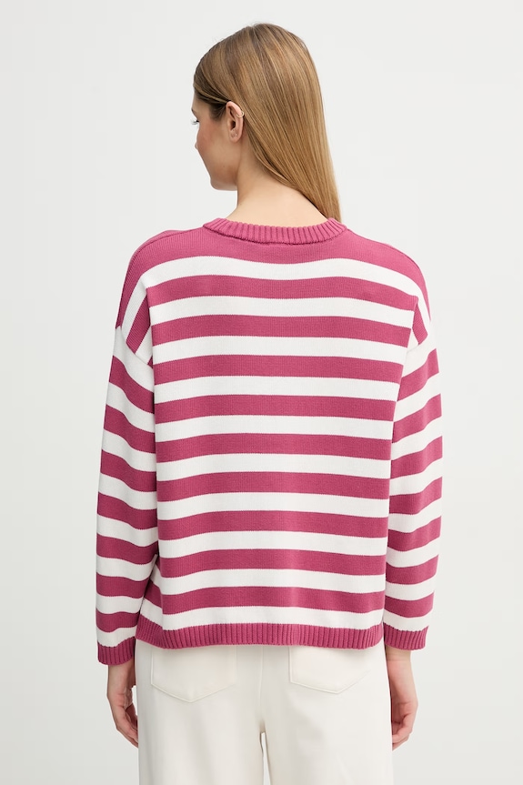 Îmbrăcăminte United Colors of Benetton pulover pentru femei, din bumbac 1C94E10FZ roz