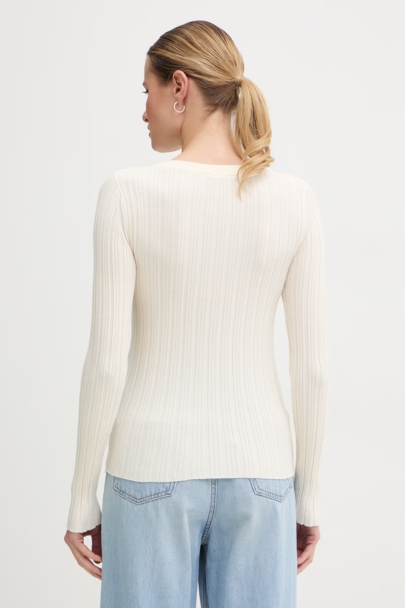 Oblečenie United Colors of Benetton sveter dámsky 1WZND10G9 béžová
