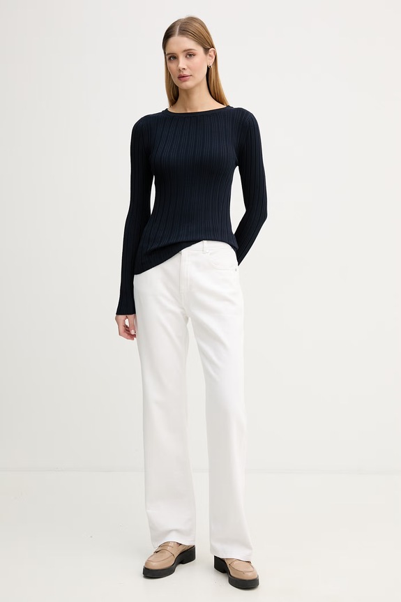 United Colors of Benetton pulover pentru femei bleumarin 1WZND10G9
