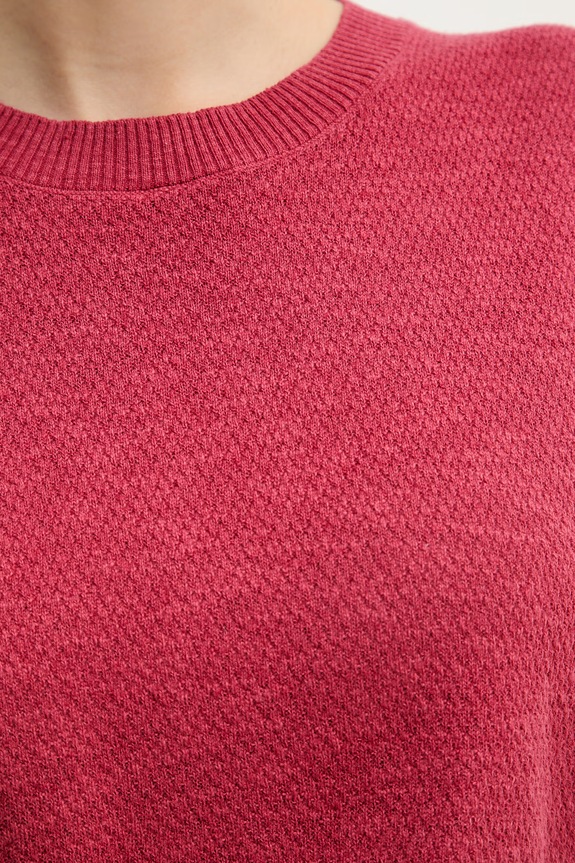 United Colors of Benetton top pentru femei, cu in 1DC3D10GT rosu