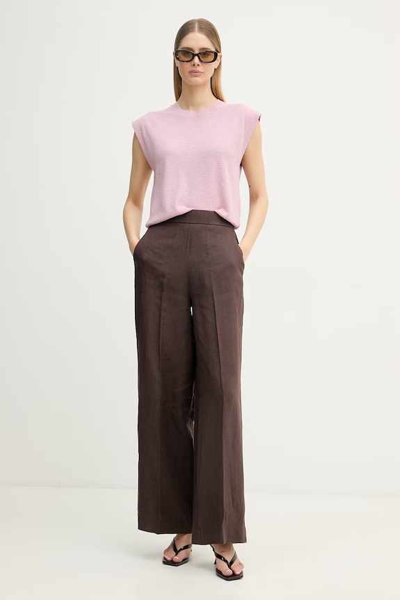 United Colors of Benetton top pentru femei, din in 1DC3D10GT roz SS26