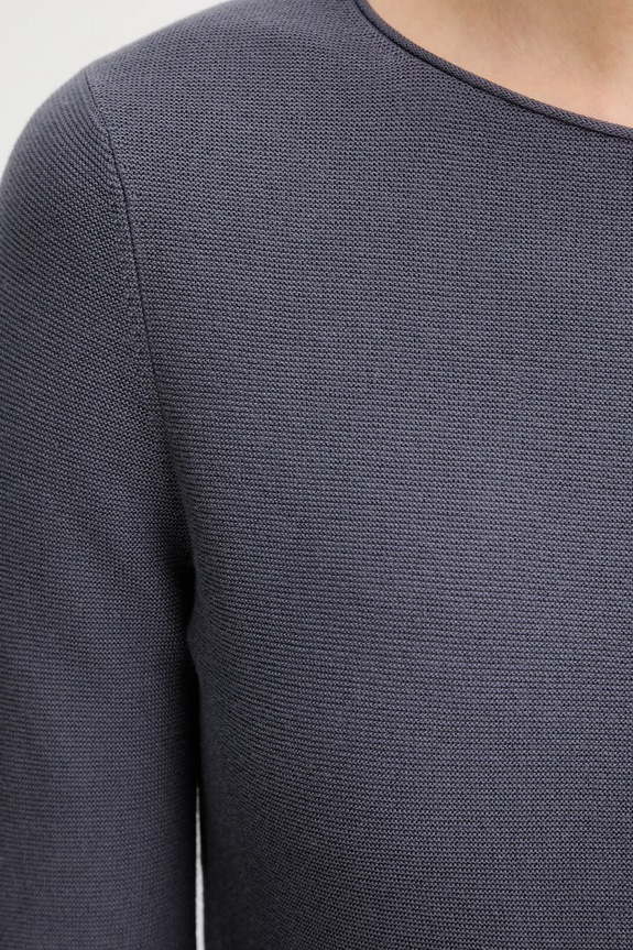 Marc O'Polo maglione in cotone 5000013039 grigio
