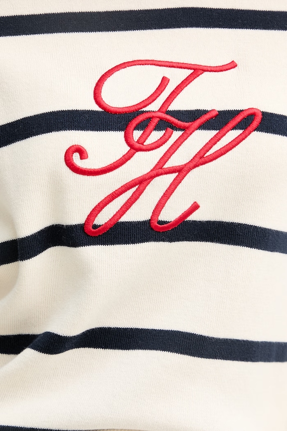 Tommy Hilfiger pulover za žene od pamuka WW0WW49768 bež