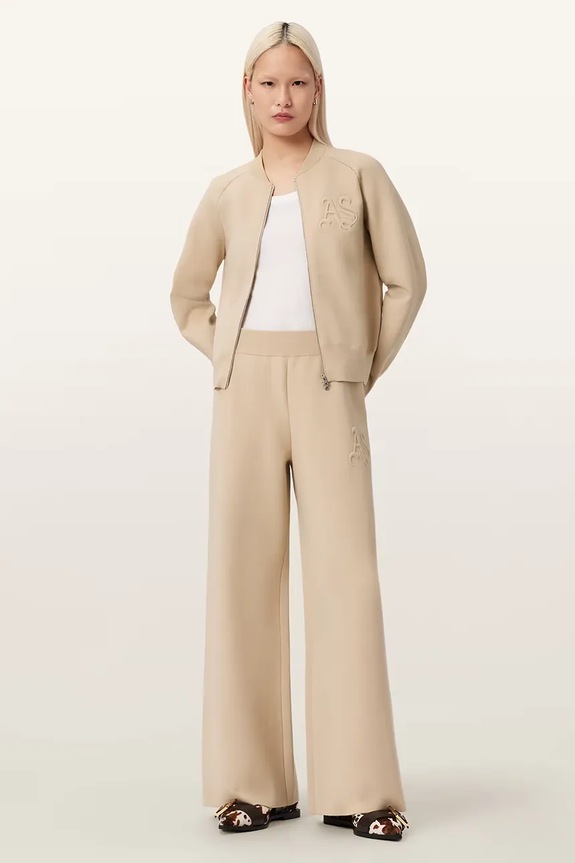 Ρούχα Πλεκτή ζακέτα AllSaints SONNY W005KD μπεζ