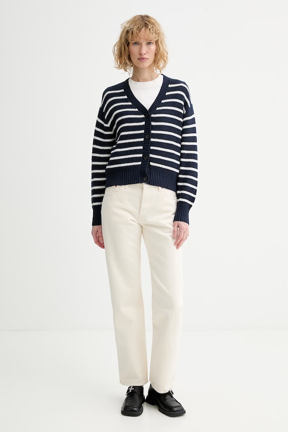 Levi's cardigan din bumbac SNOWFLAKEGAN A8728.0028 bleumarin SS26