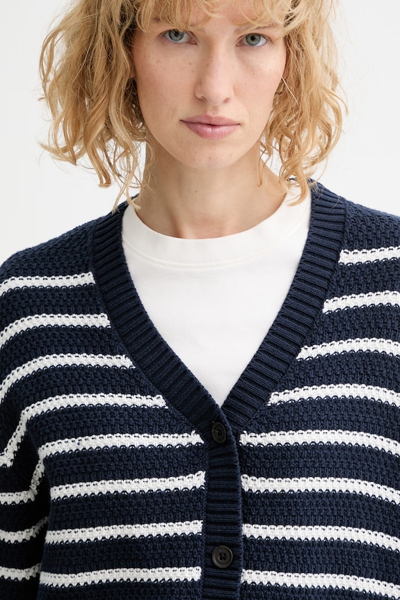 Levi's cardigan din bumbac SNOWFLAKEGAN bleumarin A8728.0028