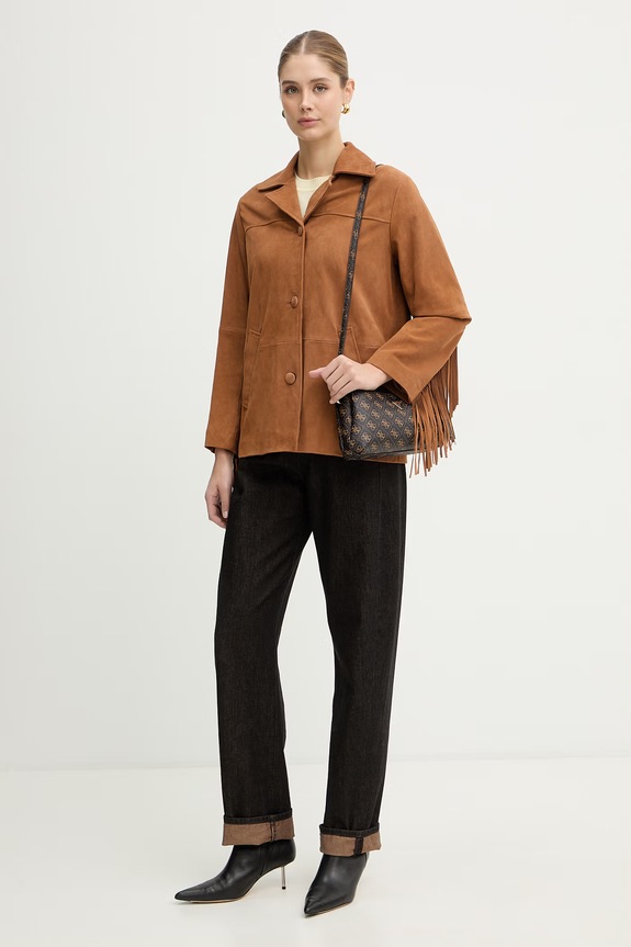 MAX&Co. sweter wełniany MCOBERLINA 2616361071200 żółty SS26