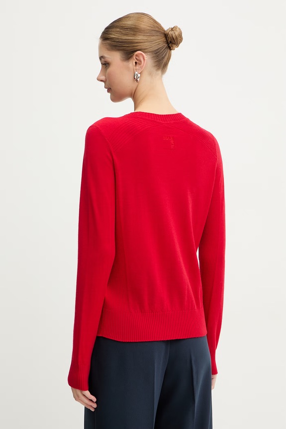 Odzież MAX&Co. sweter wełniany MCOBERLINA 2616361071200 czerwony