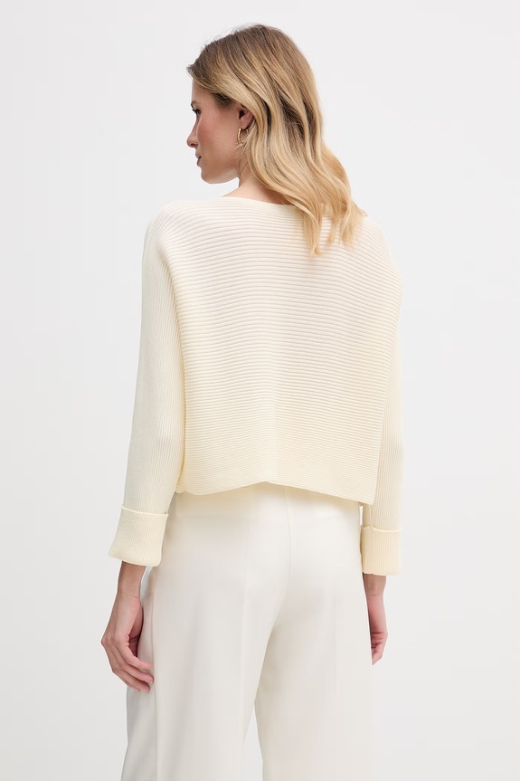 Odzież Max&Co. sweter damski MCOSCAMBIO 2616361023200 beżowy