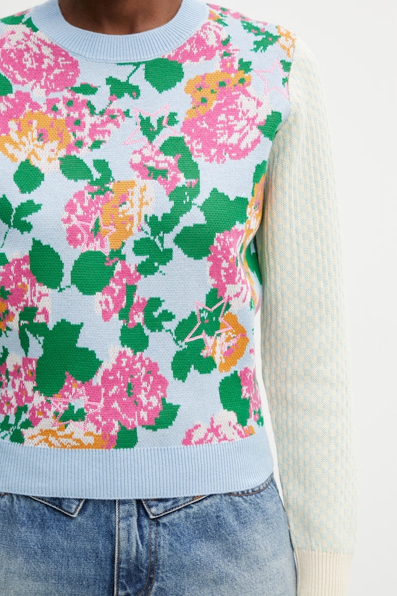 Kenzo Jumper svetr s vlnou dámský modrá FG52PU7453DY
