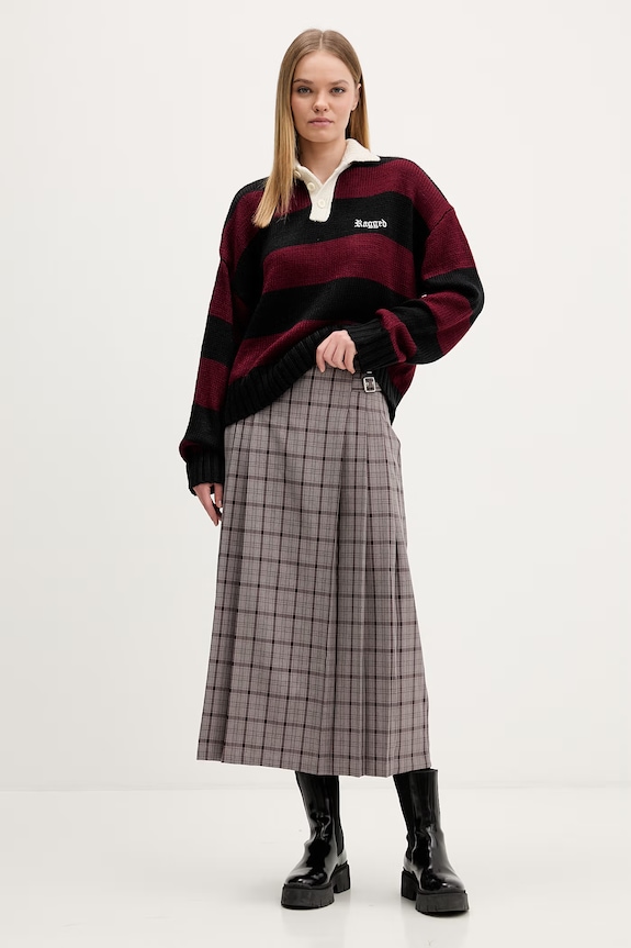 The Ragged Priest sweter RPHL251059KW bordowy SS26