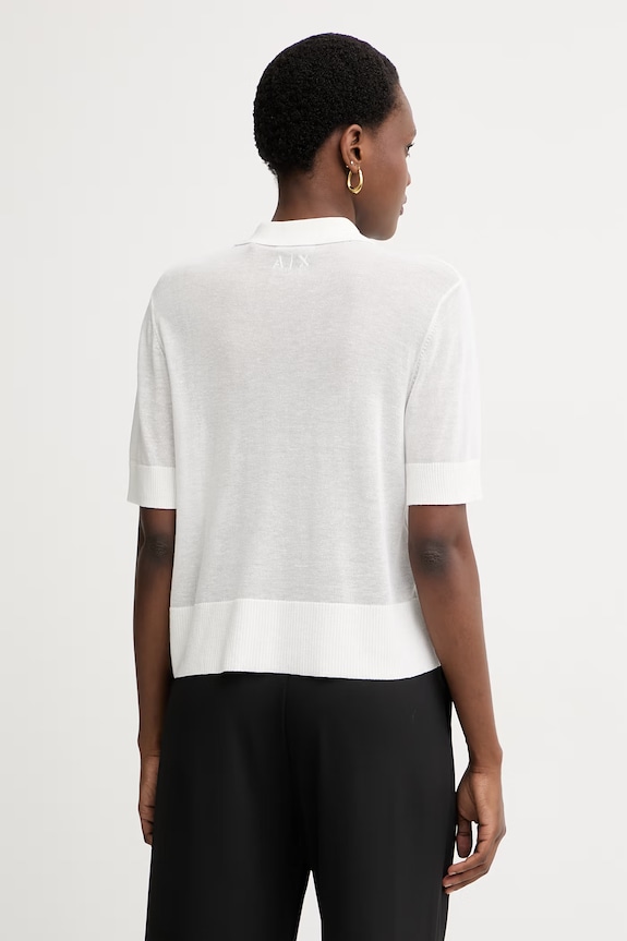 Îmbrăcăminte Armani Exchange cardigan pentru femei, cu vâscoză XW001911.AF21575 bej