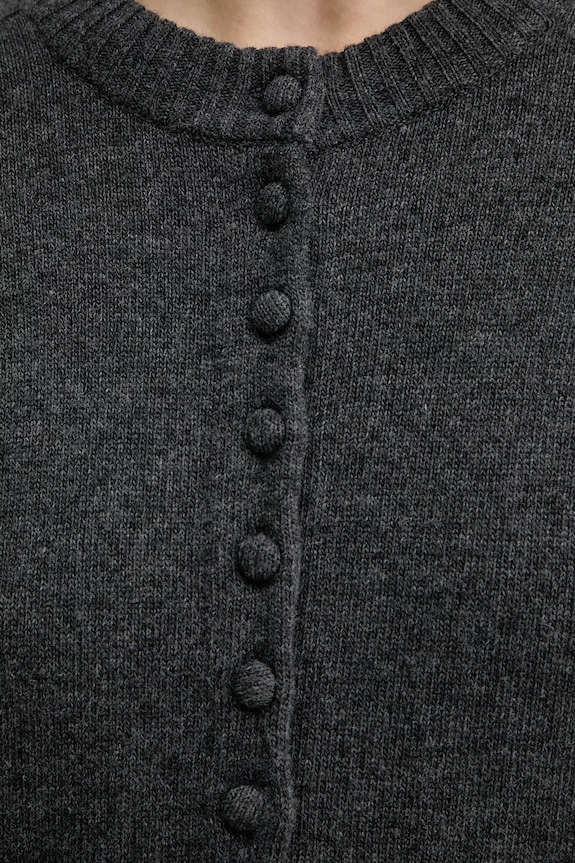 rag & bone cardigan pentru femei, cu amestec de lână Wallace RG5I25H6MWC gri
