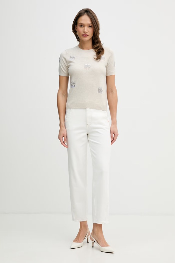 Свитер Dkny DJ6R0242 бежевый SS26