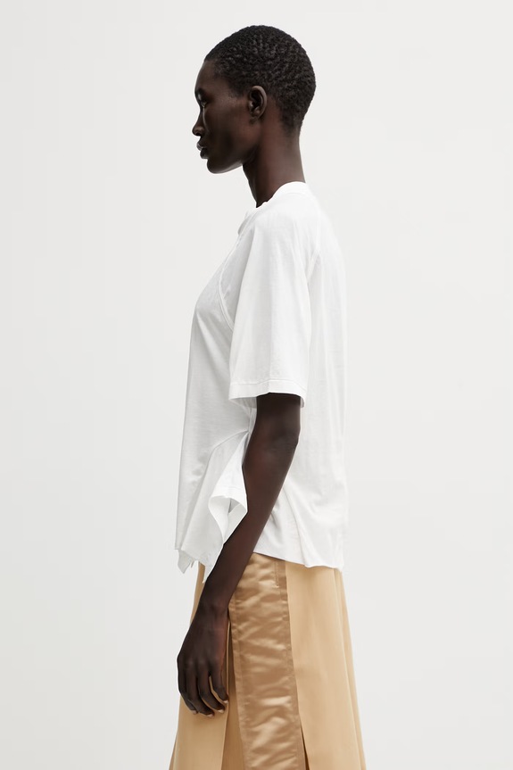 Undercover PULLOVER Women's cotton t-shirt UP1F1805 white SS26