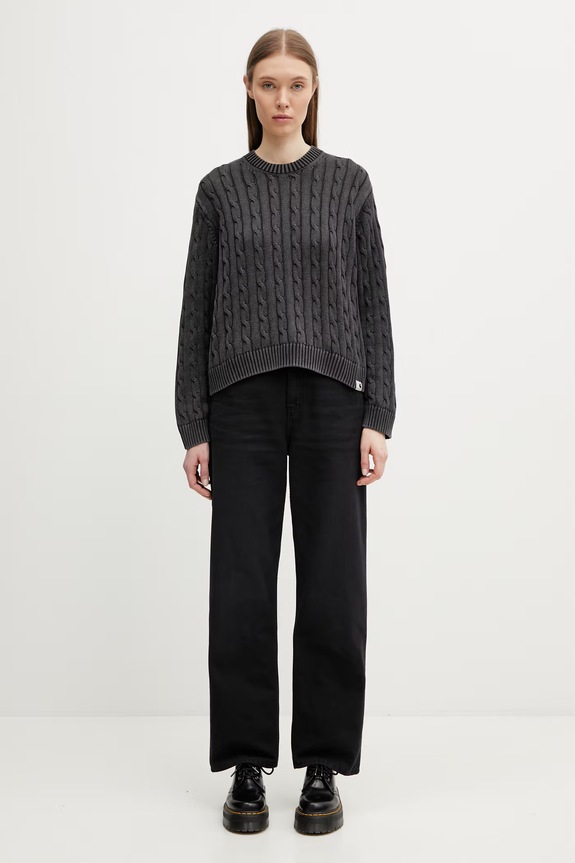 Carhartt WIP W' Carter Sweater sweter bawełniany damski I036394.89GD czarny