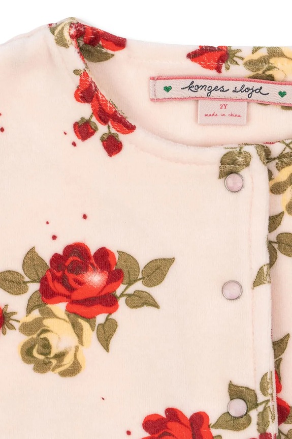 Konges Sløjd gyerek pamut kardigán VELULA CARDIGAN GOTS többszínű KS104460.PreSpring