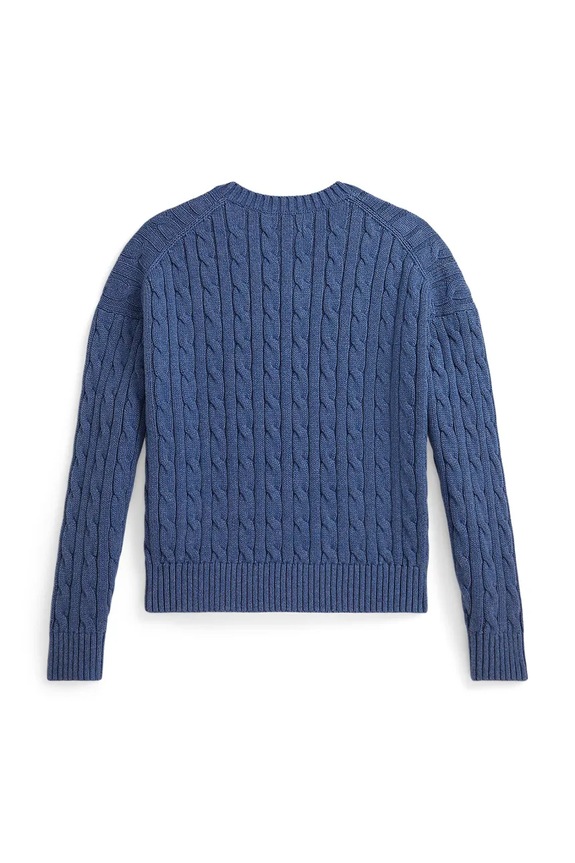 Polo Ralph Lauren pulover de bumbac pentru copii 313A11238002 albastru SS26