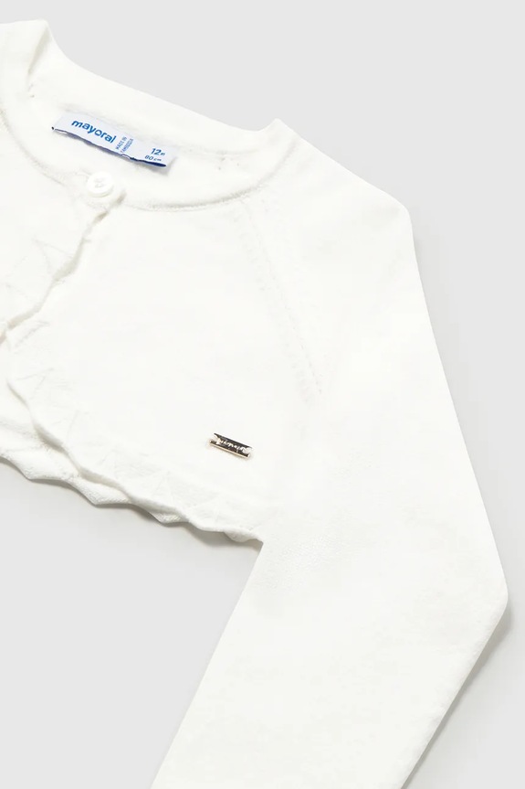 BIMBA Mayoral cardigan per bambini 306.4D.Baby.PPY2 beige