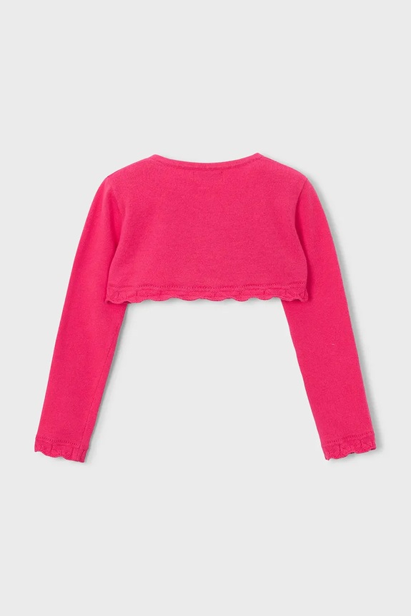 Mayoral cardigan copii 320.6A.Mini.PPY2 roz SS26