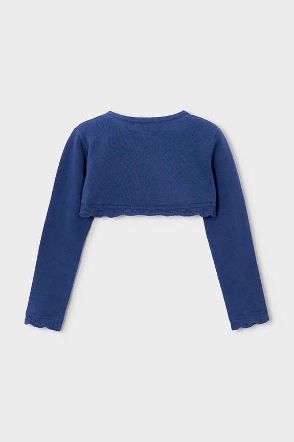 Mayoral kardigan dziecięcy 320.6A.Mini.PPY2 niebieski SS26