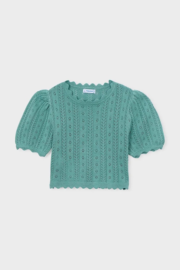Mayoral sweter dziecięcy pozostałe turkusowy 3003.6B.Mini.PPY2