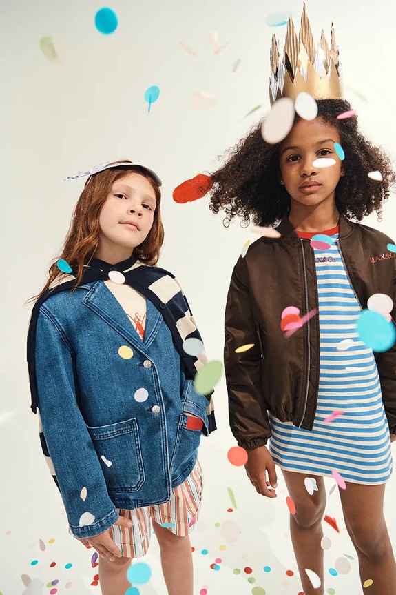 MAX&Co. kardigan bawełniany dziecięcy MAXK25F KNITWEAR MX0296.MX00Z