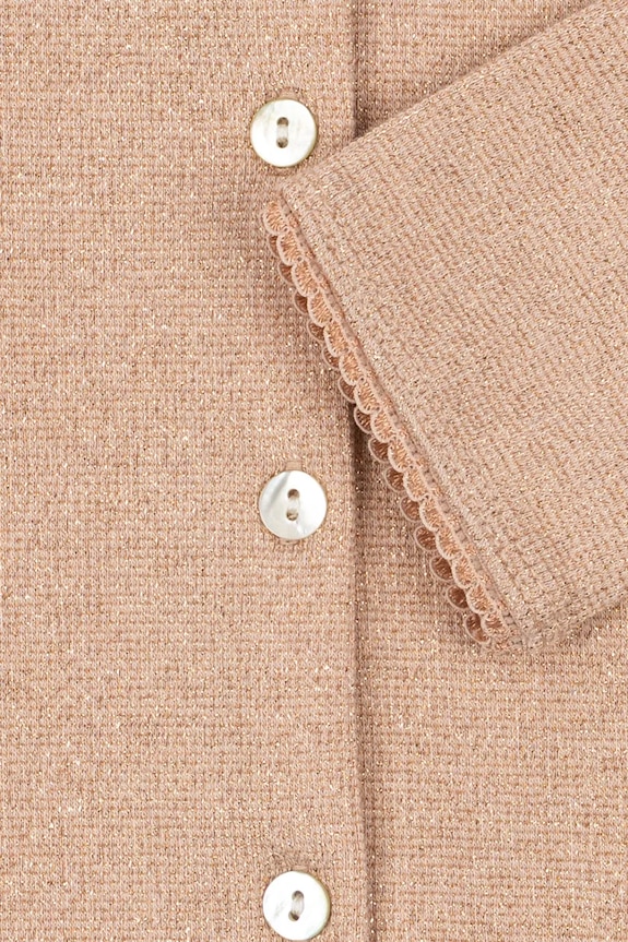 Detský sveter Konges Sløjd ROLI CARDIGAN KS105055.PPY2 béžová
