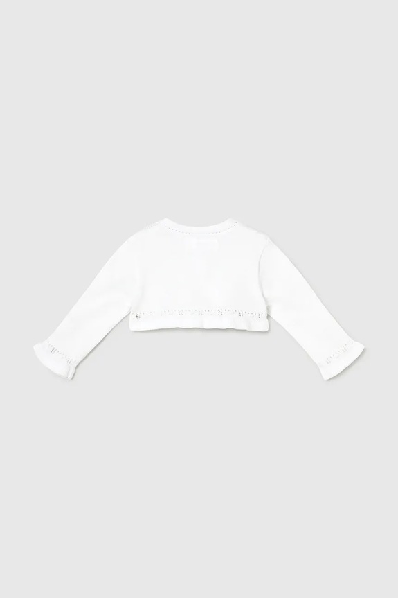 Mayoral Newborn cardigan bebe 318.2L.Newborn.PPY2 alb SS26