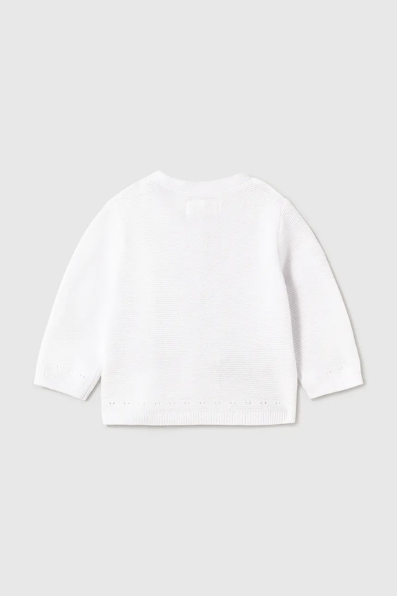 Jopica za dojenčka Mayoral Newborn 1305.2B.Newborn.PPY2 bela SS26