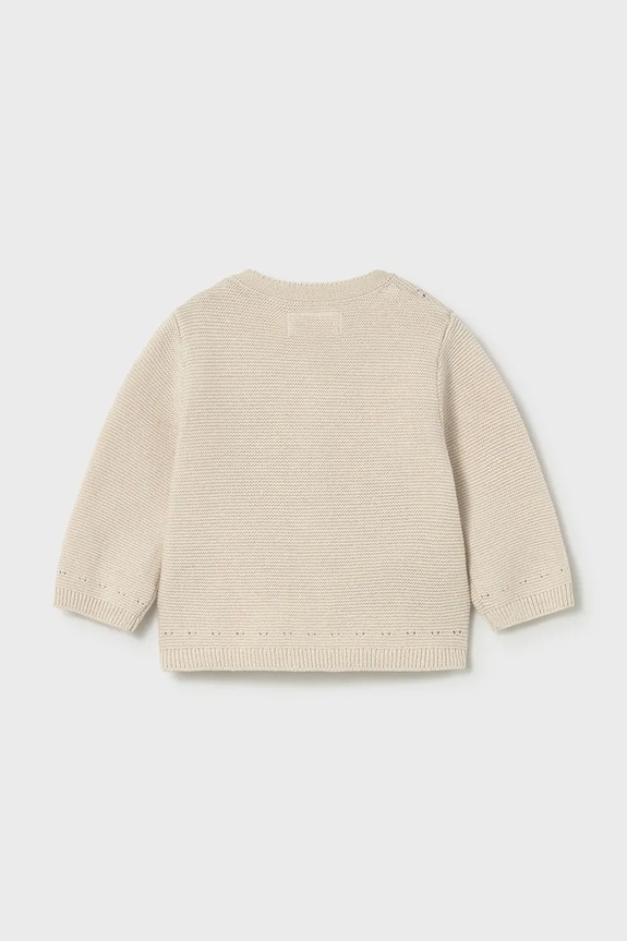 Kojenecký kardigan Mayoral Newborn 1305.2B.Newborn.PPY2 béžová SS26