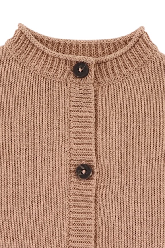 Pamučni kardigan za bebe Donsje Danta Cardigan Fluffy Bunny narančasta 3047201