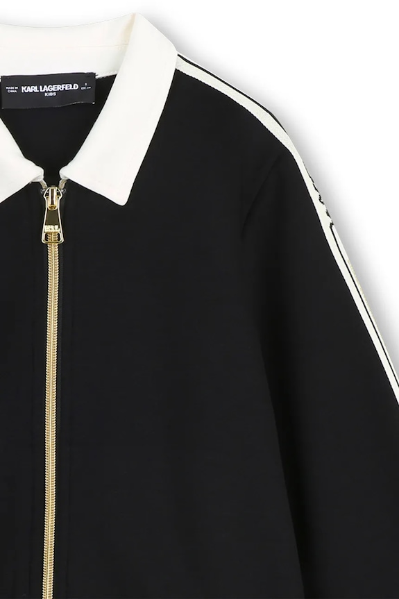 Detský sveter Karl Lagerfeld čierna Z31132.114.150