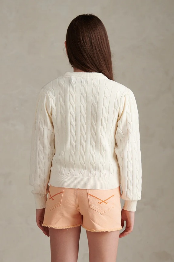 U.S. Polo Assn. πουλόβερ παιδικό USG0378 μπεζ