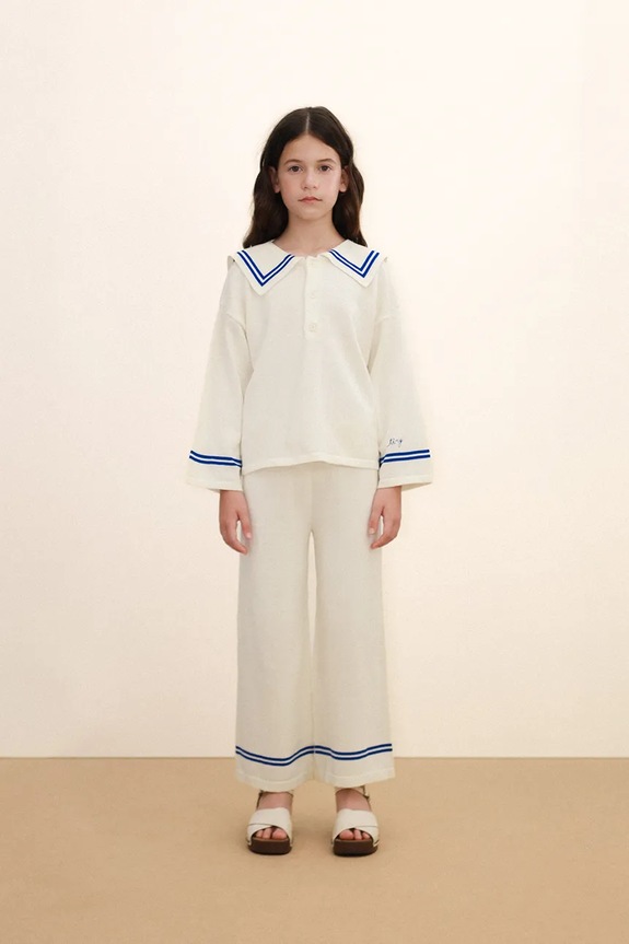 Tinycottons pulover de bumbac pentru copii SAILOR TINY CARDIGAN SS26.373