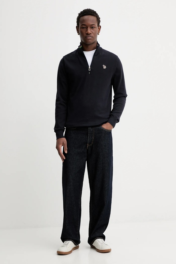 PS Paul Smith pulover de bumbac M2R.872XZ.M21858 bleumarin SS26