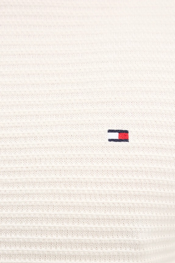 Bavlnený sveter Tommy Hilfiger MW0MW41643 béžová
