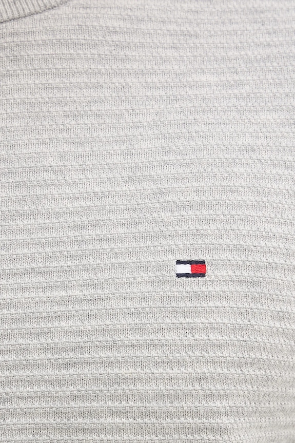 Bavlnený sveter Tommy Hilfiger MW0MW41643 sivá