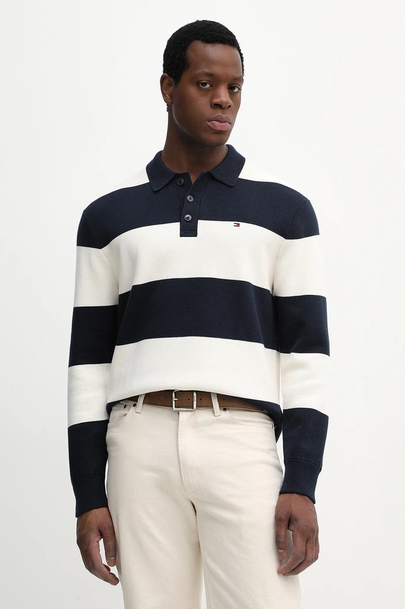 Πουλόβερ Tommy Hilfiger άλλο σκούρο μπλε MW0MW41651