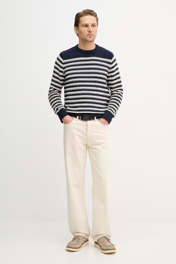 Guess sweter M6RR06.Z4292 granatowy SS26